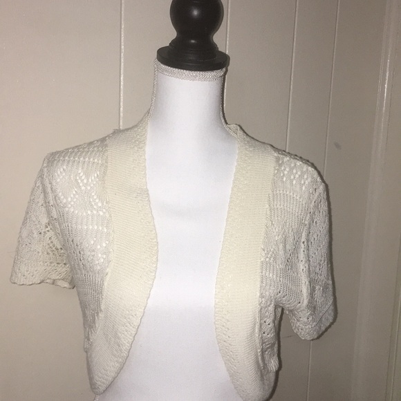 Ultra Flirt Jackets & Blazers - Ultra Flirt crochet jacket